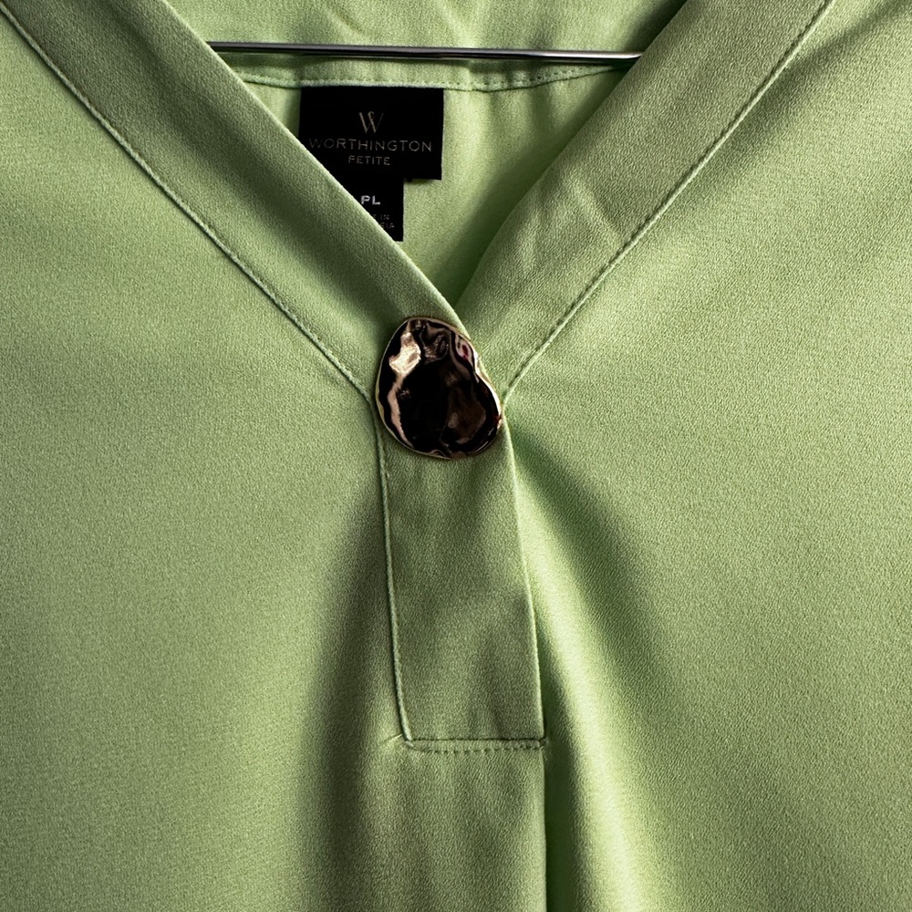 worthington petite large blouse - Picture 2 of 6
